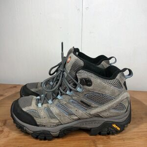 Merrell Moab 2 womens size 7 shoes gray waterproof hiking boots